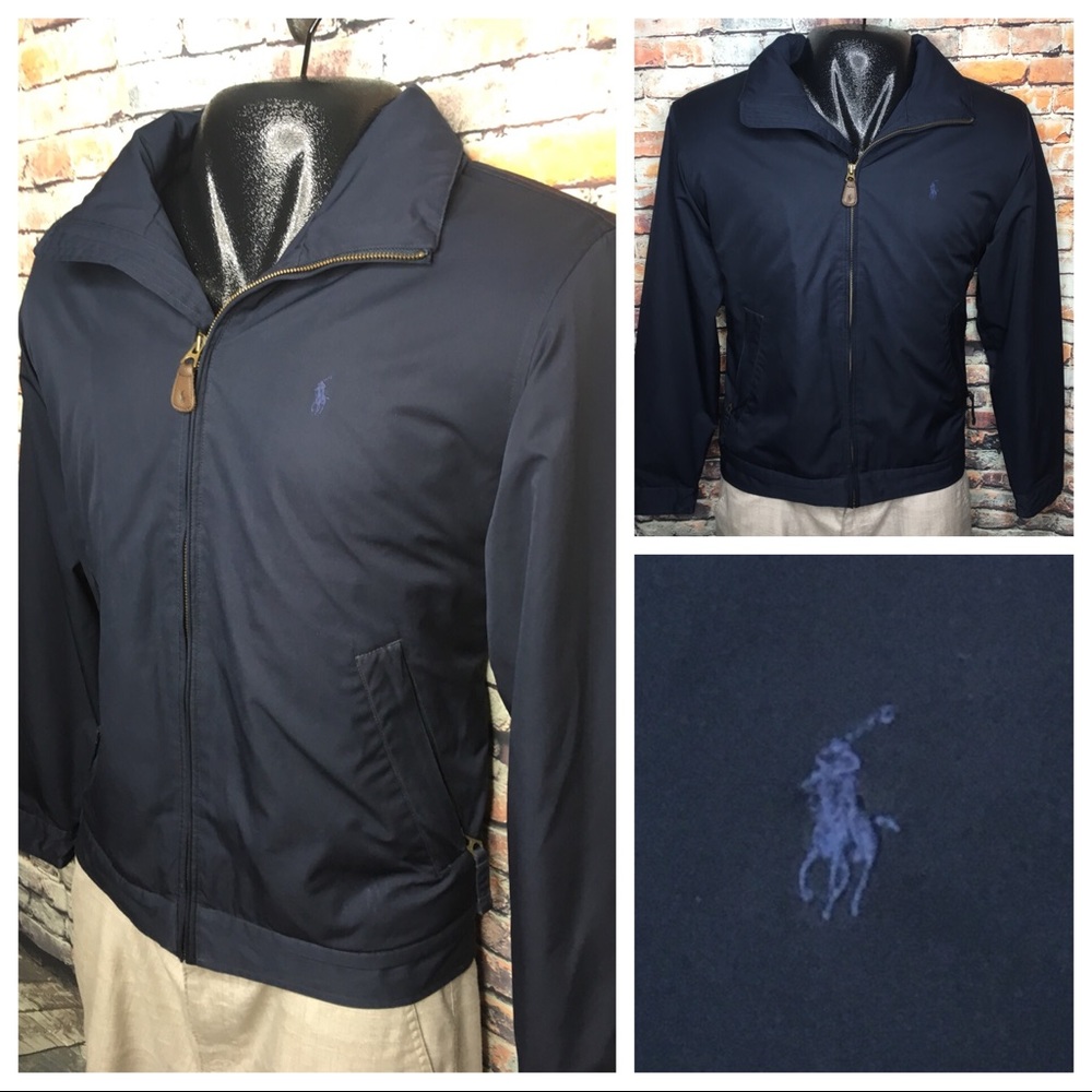 Polo Ralph Lauren Jacket Fleece Lined Full Zip